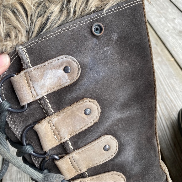 Sorel Joan Of Arctic Dark Brown Boots - Picture 14 of 15